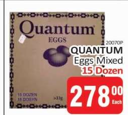 Quantum Eggs Mixed