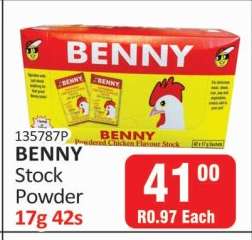 BENNY Stock Powder 17g 42s