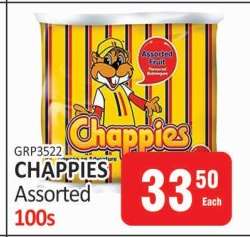 CHAPPIES Assorted 100s