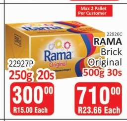 RAMA Brick Original 250g 20s