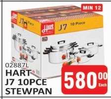 HART J7 10PCE STEWPAN