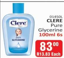 CLERE PURE GLYCERINE