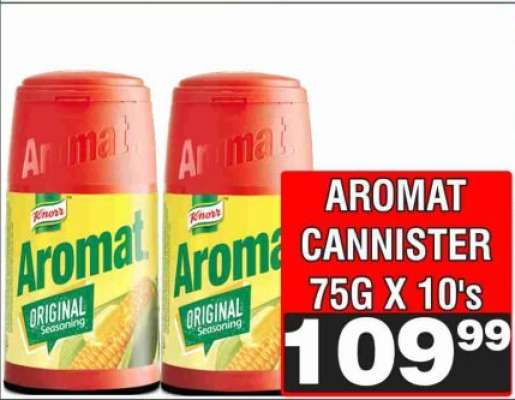 AROMAT CANNISTER 75G X 10's
