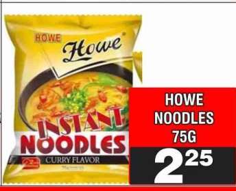 HOWE NOODLES 75G