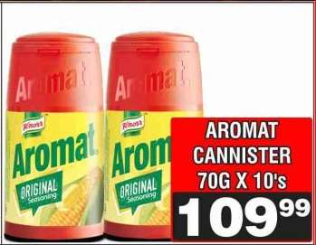 AROMAT CANNISTER 70G X 10's