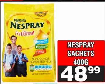 NESPRAY SACHETS 400G