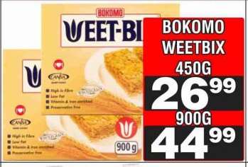 Bokomo Weetbix 900g