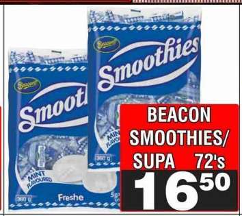 BEACON SMOOTHIES/SUPA 72's