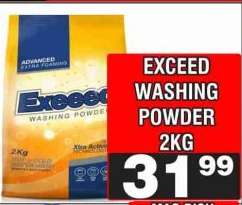 EXCEED WASHING POWDER 2KG