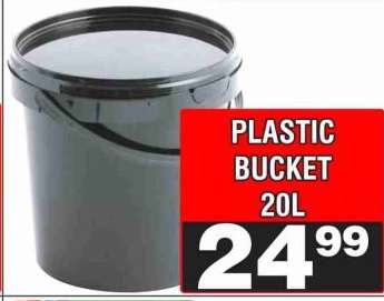PLASTIC BUCKET 20L