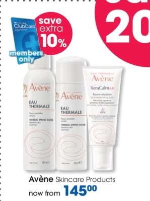 Avène Skincare Products