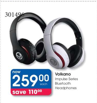 Volkano Impulse Series Bluetooth Headphones