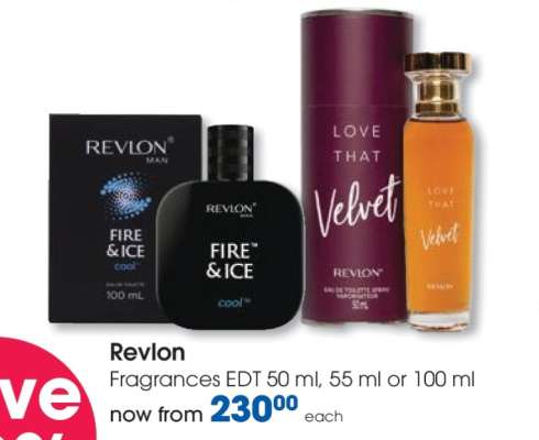 Revlon Fragrances EDT 50 ml, 55 ml or 100 ml