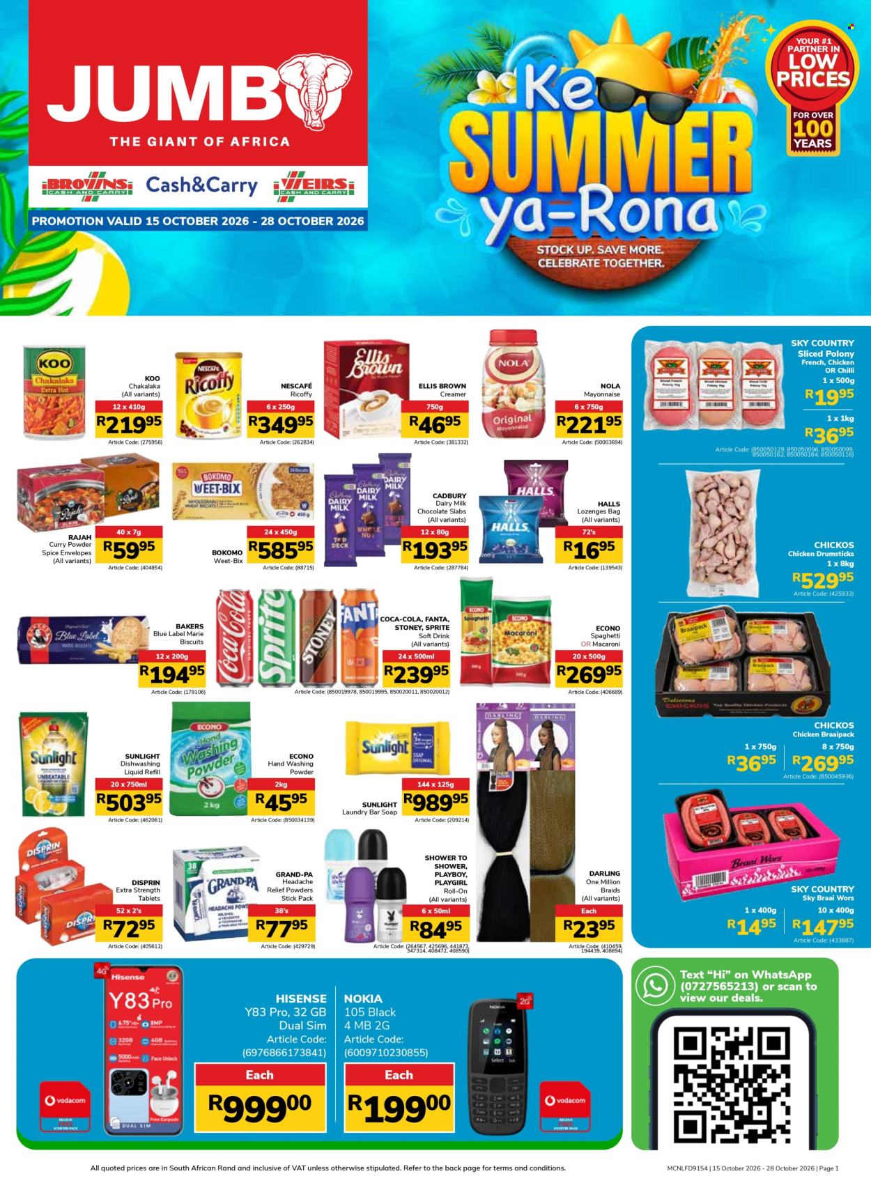 Jumbo Cash & Carry specials - 10.15.2026 - 10.28.2026. Page 1