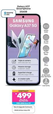 Samsung Galaxy A37 Smartphone 256GB