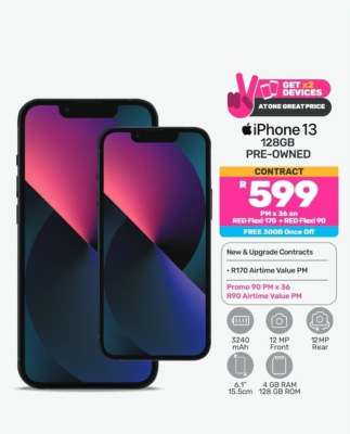 iPhone 13 128GB Pre Owned