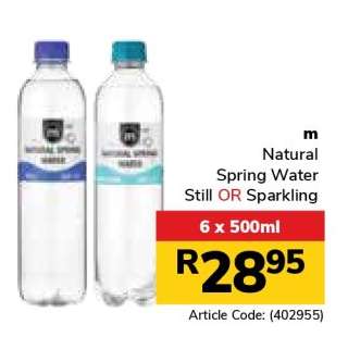 Natural Spring Water