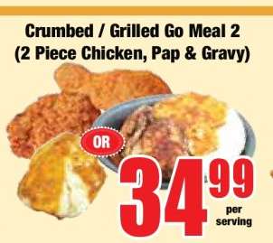 Crumbed / Grilled Go Meal 2