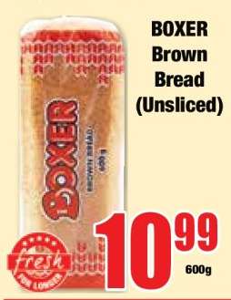 BOXER Brown Bread (Unsliced)