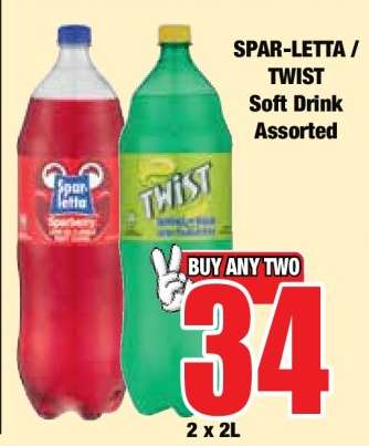 SPAR-LETTA / TWIST Soft Drink Assorted