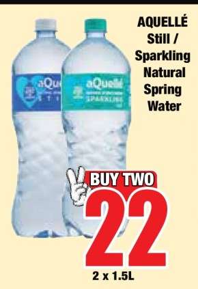 AQUELLÉ Still / Sparkling Natural Spring Water