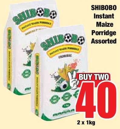 SHIBOBO Instant Maize Porridge Assorted