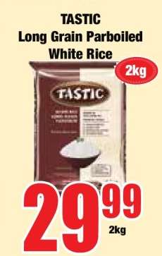 Tastic Long Grain Parboiled White Rice