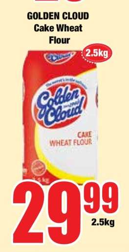 GOLDEN CLOUD CAKE WHEAT FLOUR