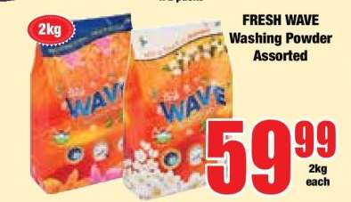 FRESH WAVE Washing Powder Assorted