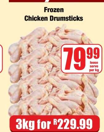 Frozen Chicken Drumsticks