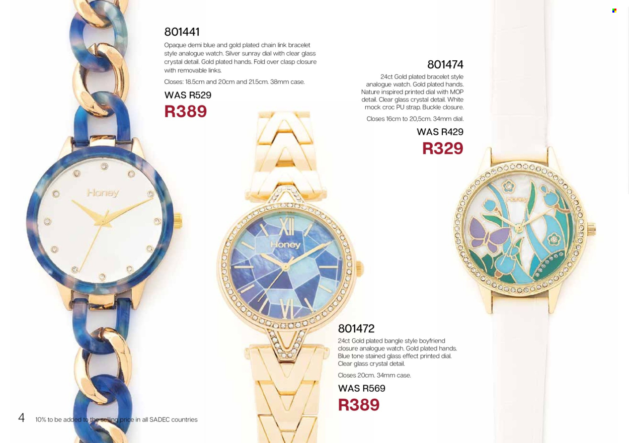Honey specials. Page 6