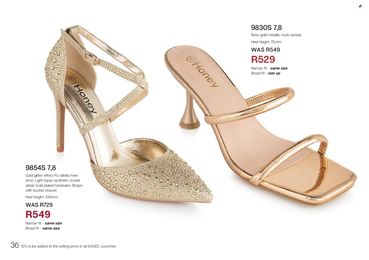 Honey specials. Page 38