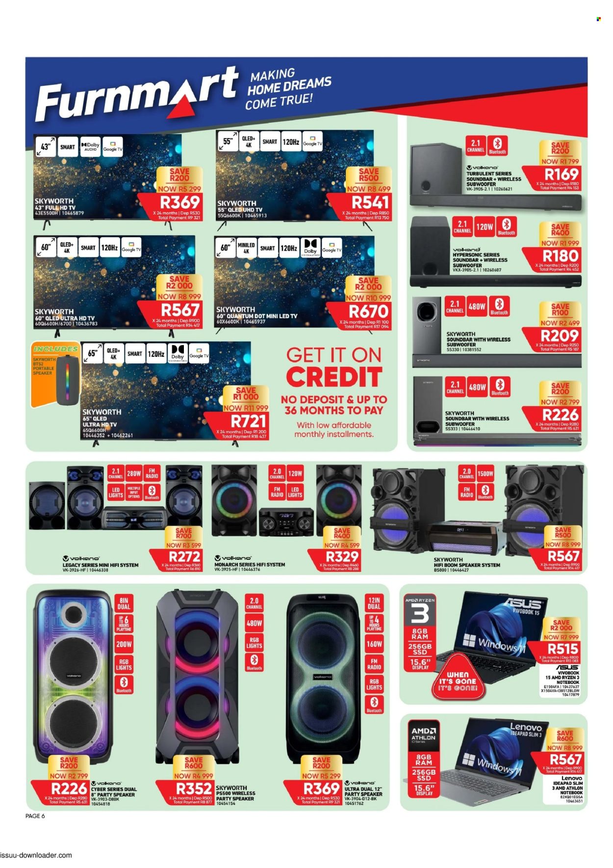 Furnmart specials - 10.12.2026 - 11.08.2026. Page 6