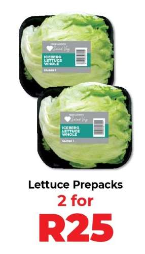 Lettuce Prepacks
