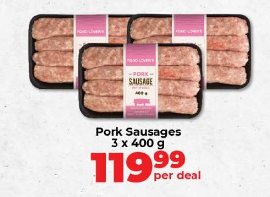 Pork Sausages