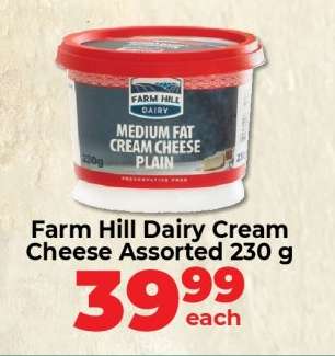 Farm Hill Dairy Cream Cheese Assorted 230 g