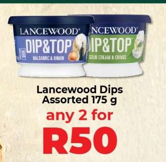 Lancewood Dips Assorted 175 g