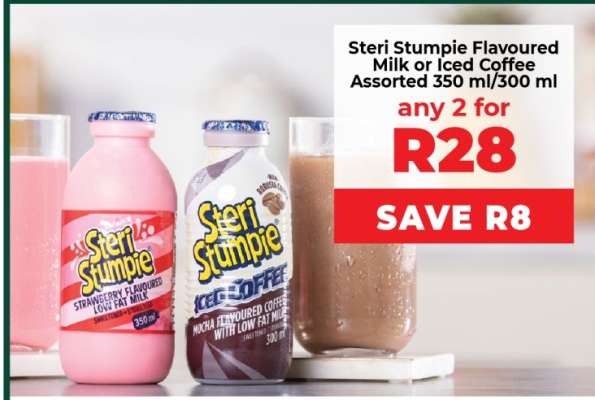 Steri Stumpie Flavoured Milk or Iced Coffee