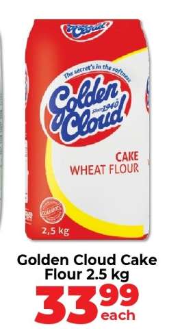 Golden Cloud Cake Flour 2.5 kg