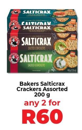 Bakers Salticrax Crackers Assorted