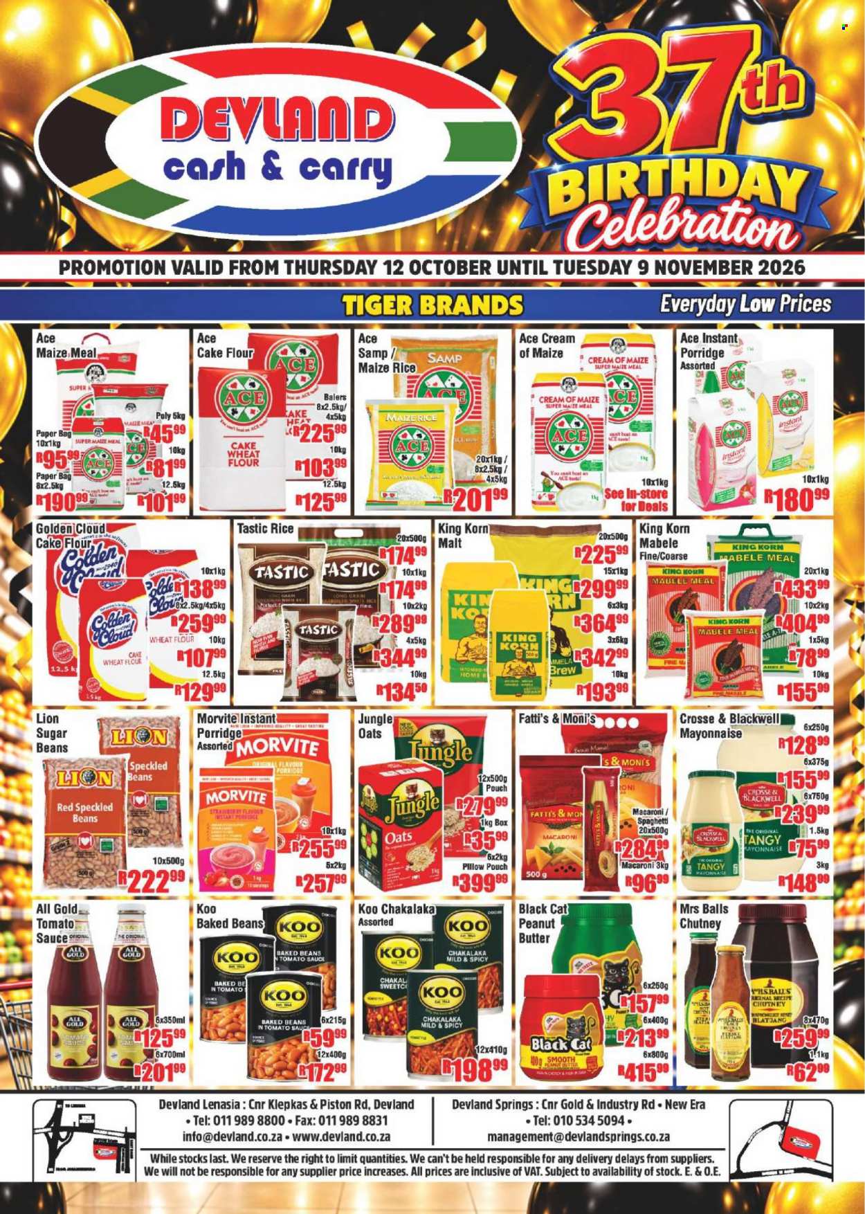 Devland specials - 10.12.2026 - 11.09.2026. Page 1
