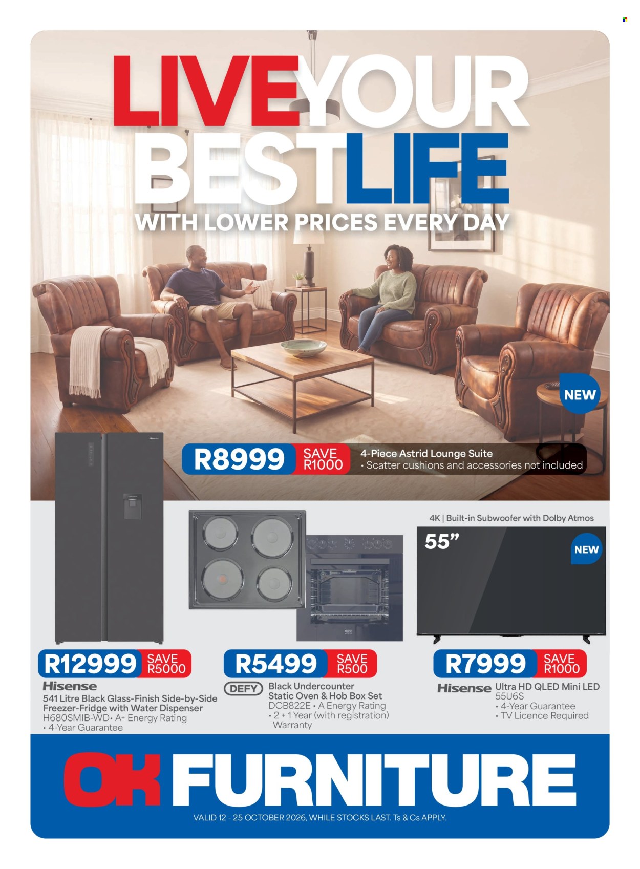OK Furniture specials - 10.12.2026 - 10.25.2026. Page 1
