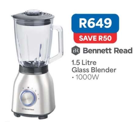 Bennett Read 1.5 Litre Glass Blender