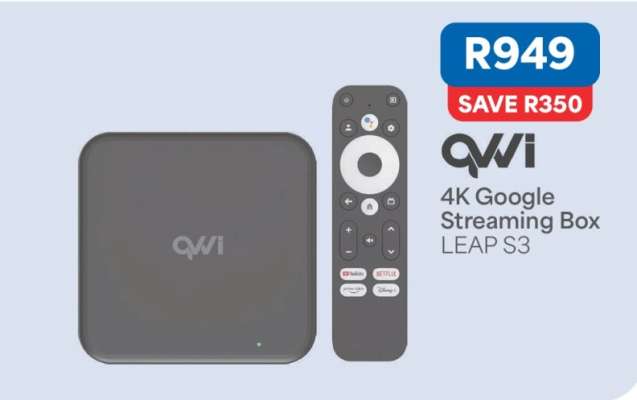QWI 4K Google Streaming Box LEAP S3