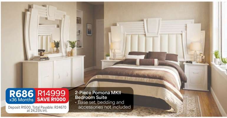 2-Piece Pomona MKII Bedroom Suite