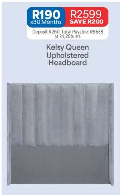 Kelsy Queen Upholstered Headboard