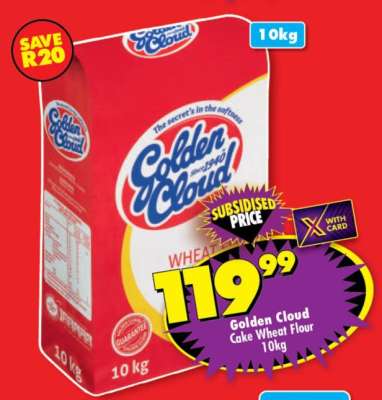 Golden Cloud Cake Wheat Flour 10kg