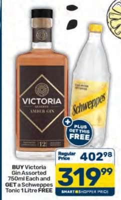 Victoria Gin Assorted 750ml