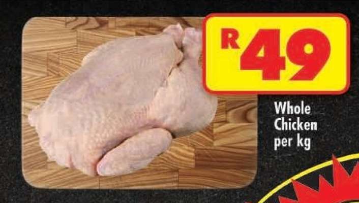 Whole Chicken per kg