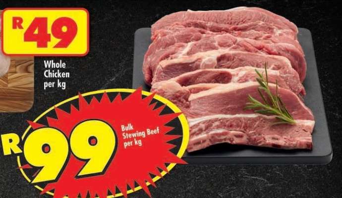 BULK STEWING BEEF per kg